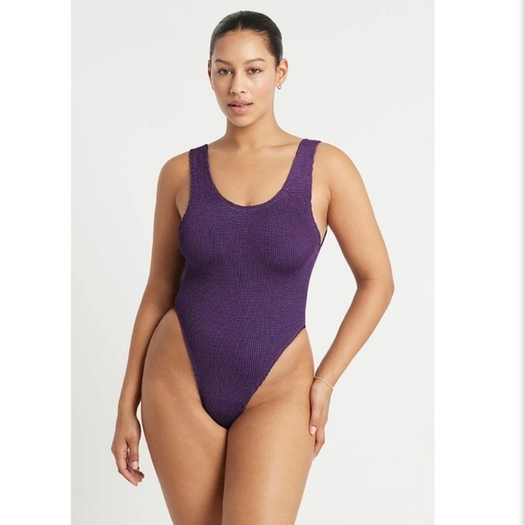 Bond-Eye Madison One Piece Swimsuit Dahlia Shimmer One Size - Picture 3 of 9